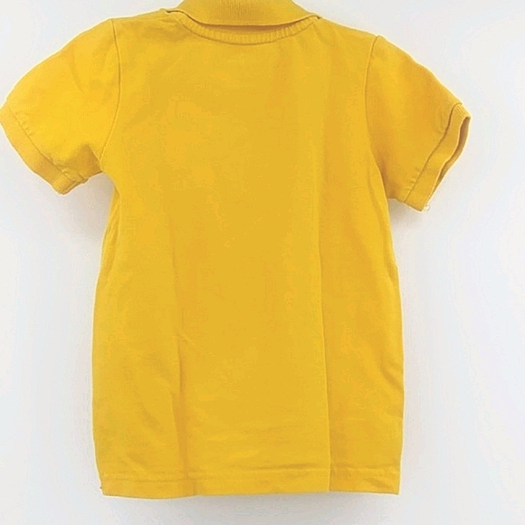 💙 ARIZONA JEAN COMPANY Mustard Color Polo Shirt 3T - Picture 2 of 2
